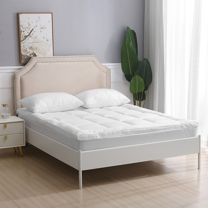 Quilted fitted mattress pad (reyna), nababanat na karapat -dapat na tagapagtanggol ng kutson