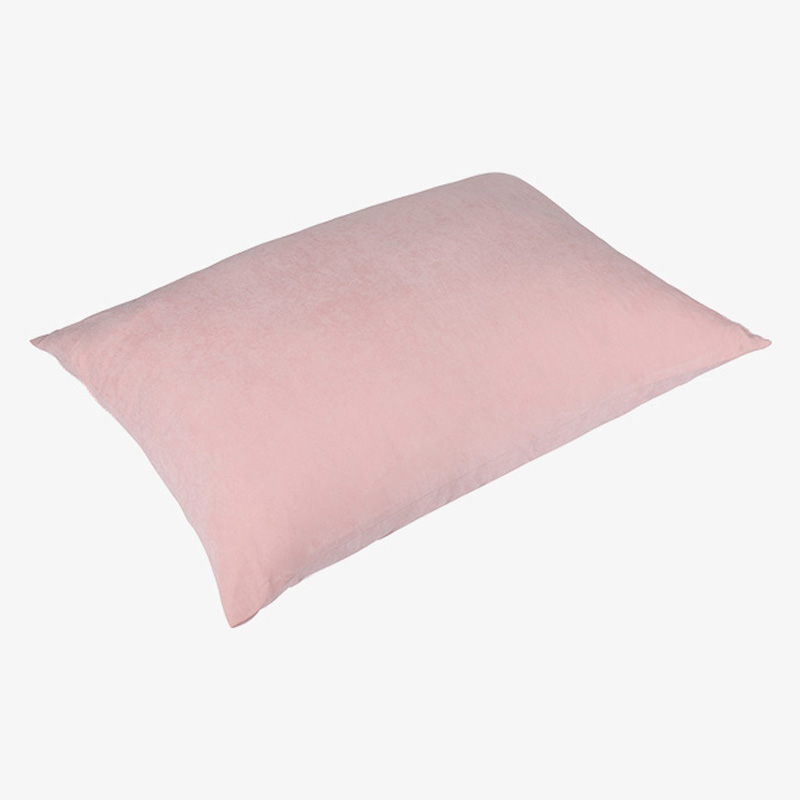 Nylon polyester pink bed unan, malambot na malambot na unan na may polyester fiber para sa bahay