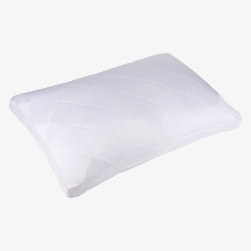 300TC Bamboo Fabric Pillow, Rayon na nagmula sa kawayan na gusseted unan na may pagpuno ng microfiber fiber, malambot na malambot na unan para sa mga tulog sa gilid ng tiyan